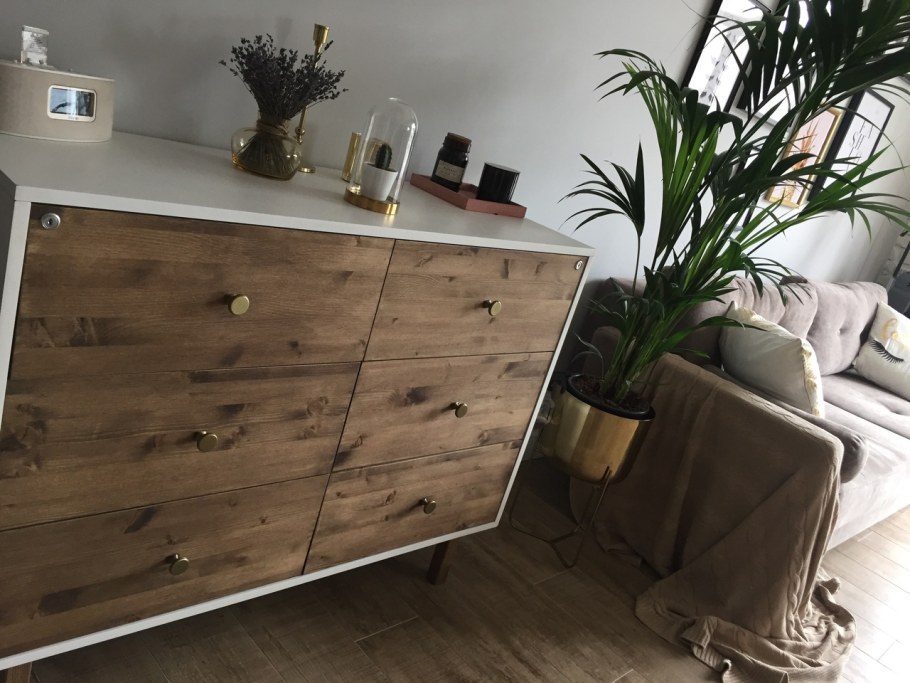 Комод в спальню в стиле лофт