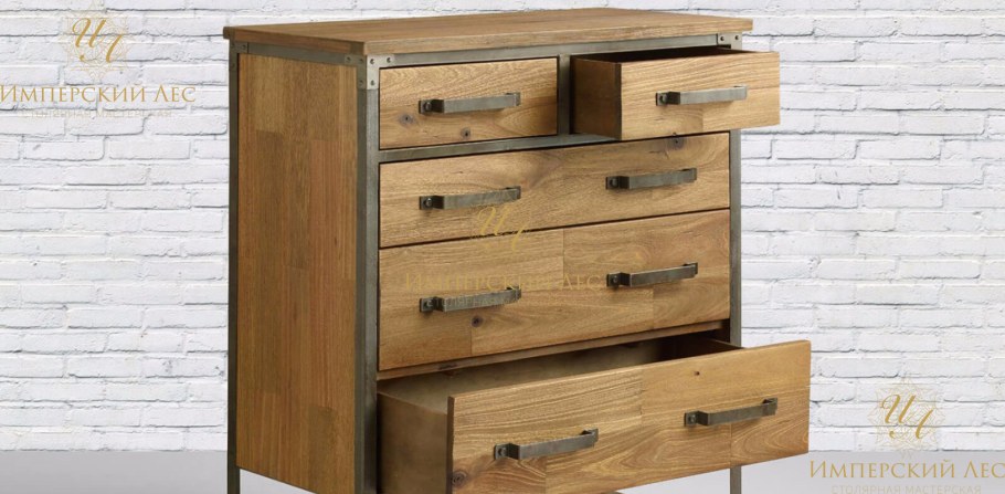 Комод лофт дуб Кельтик