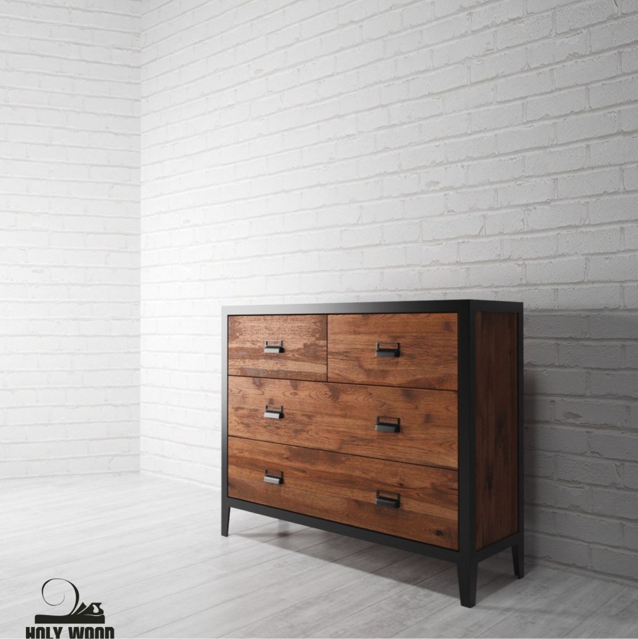 Комод из массива лофт