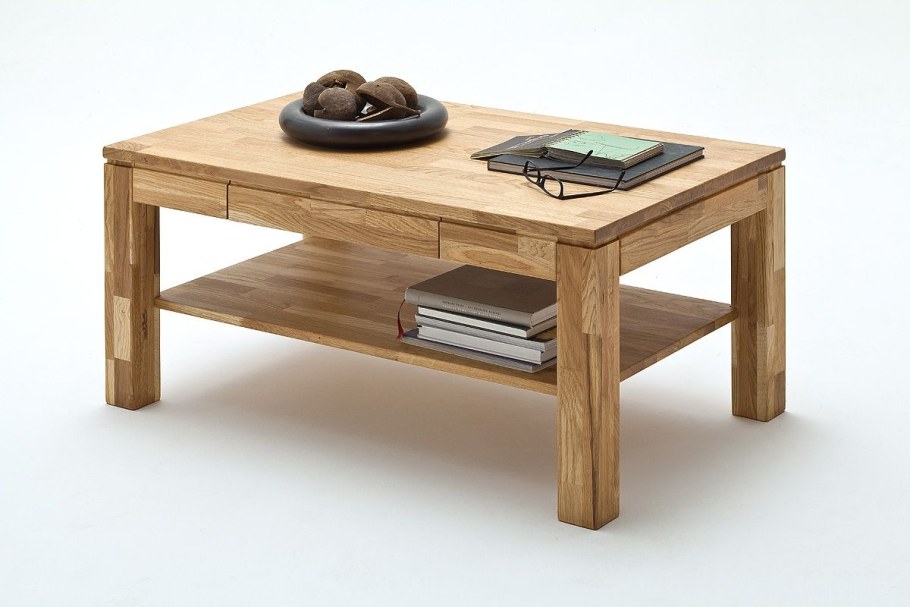 Кофейный столик из дуба