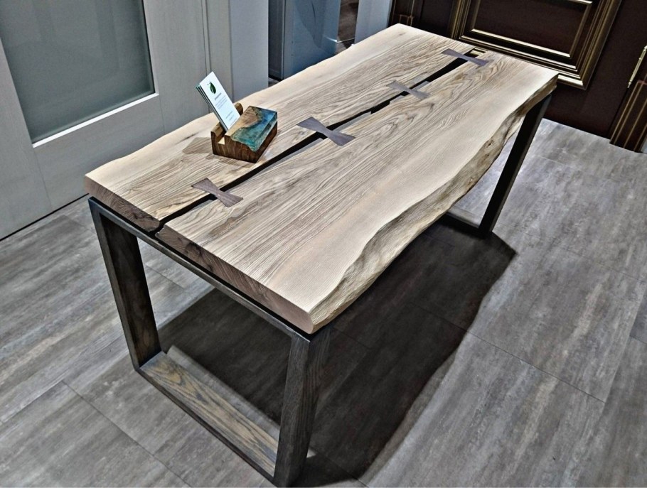 Стол журнальный лофт карагач