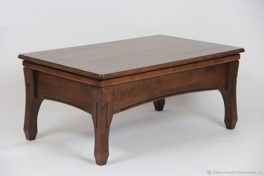 Журнальный столик массив дерева