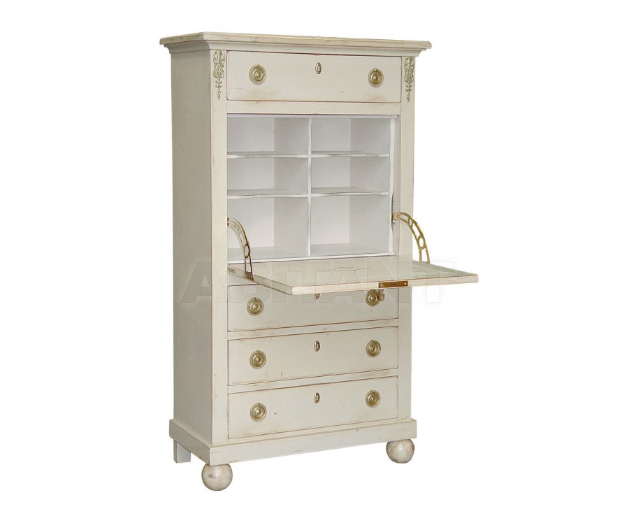 Секретер Прованс белый