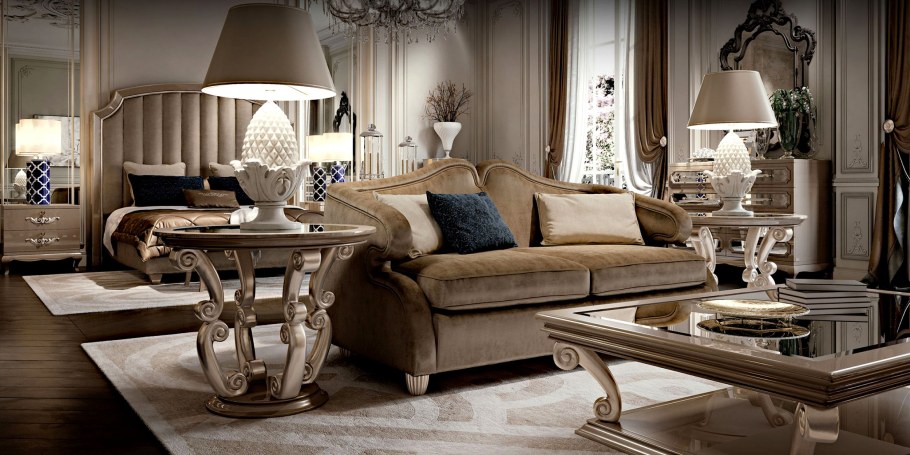 Гостиная Версаче Барокко