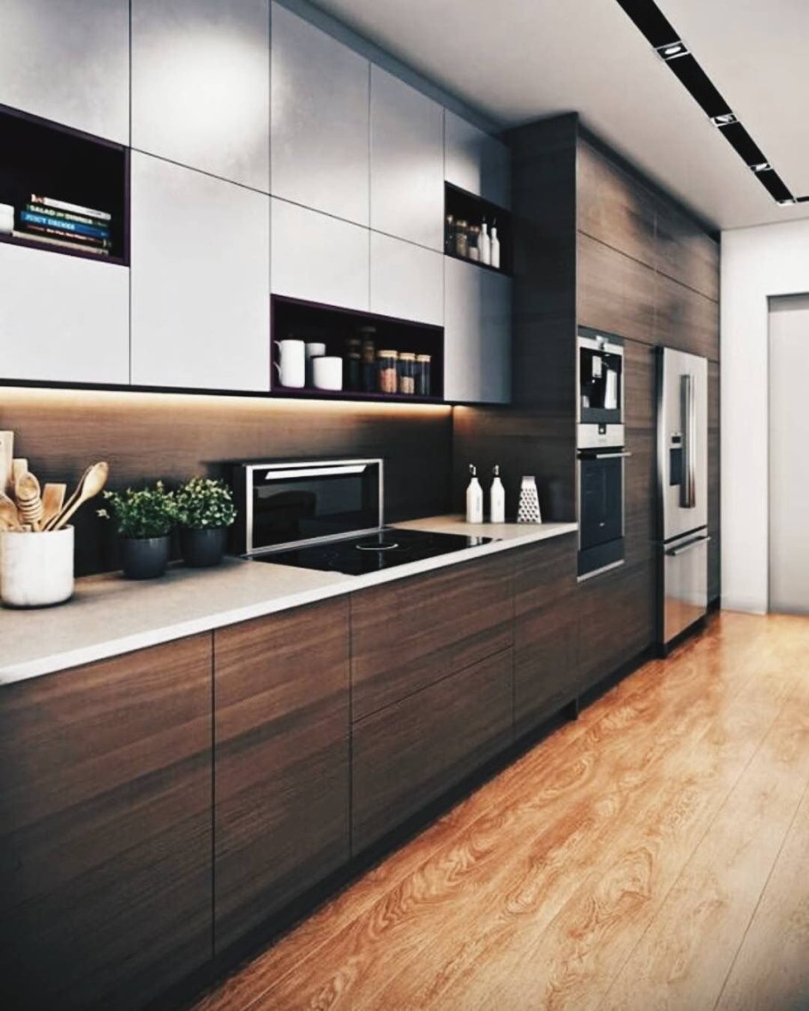 Современный интерьер кухни