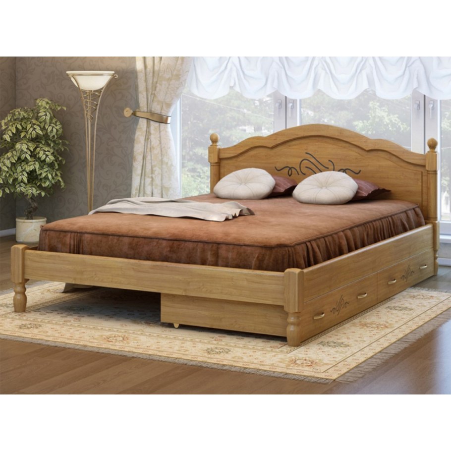 Кровать из массива Афина (КК№3)