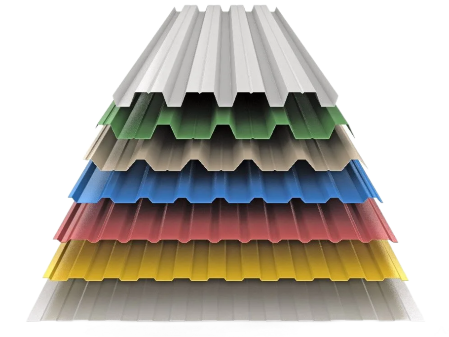 Профнастил с8 цвета МЕТАЛЛПРОФИЛЬ