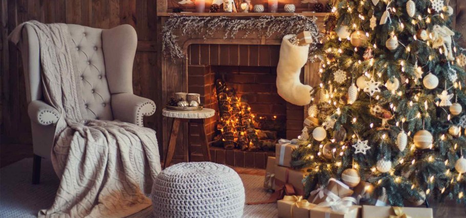 Новогодний камин