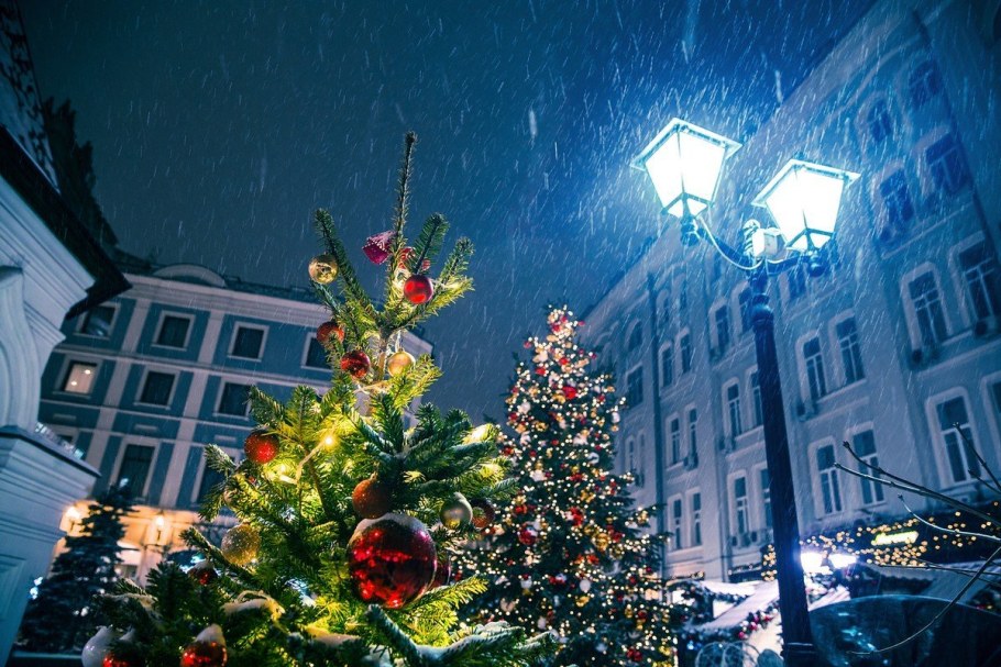 Новогодняя комната