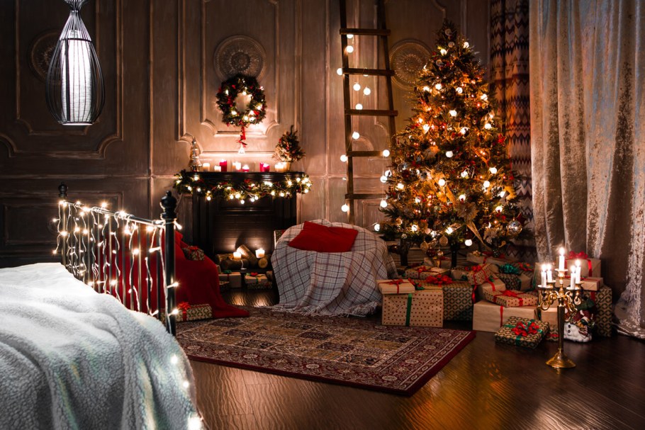 Гостиная новый год