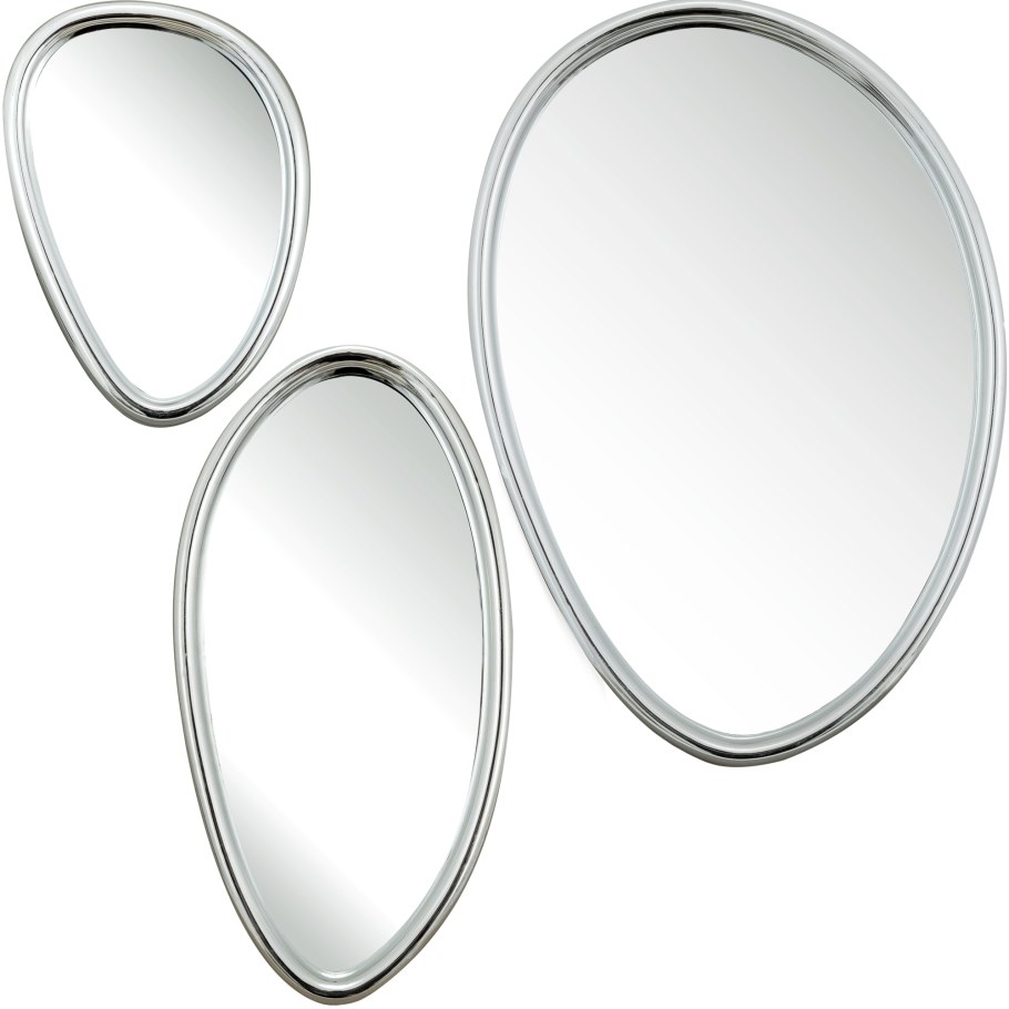 Зеркало Диамант серебро