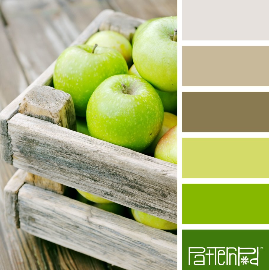 Цветовая палитра сочетание цветов зеленый