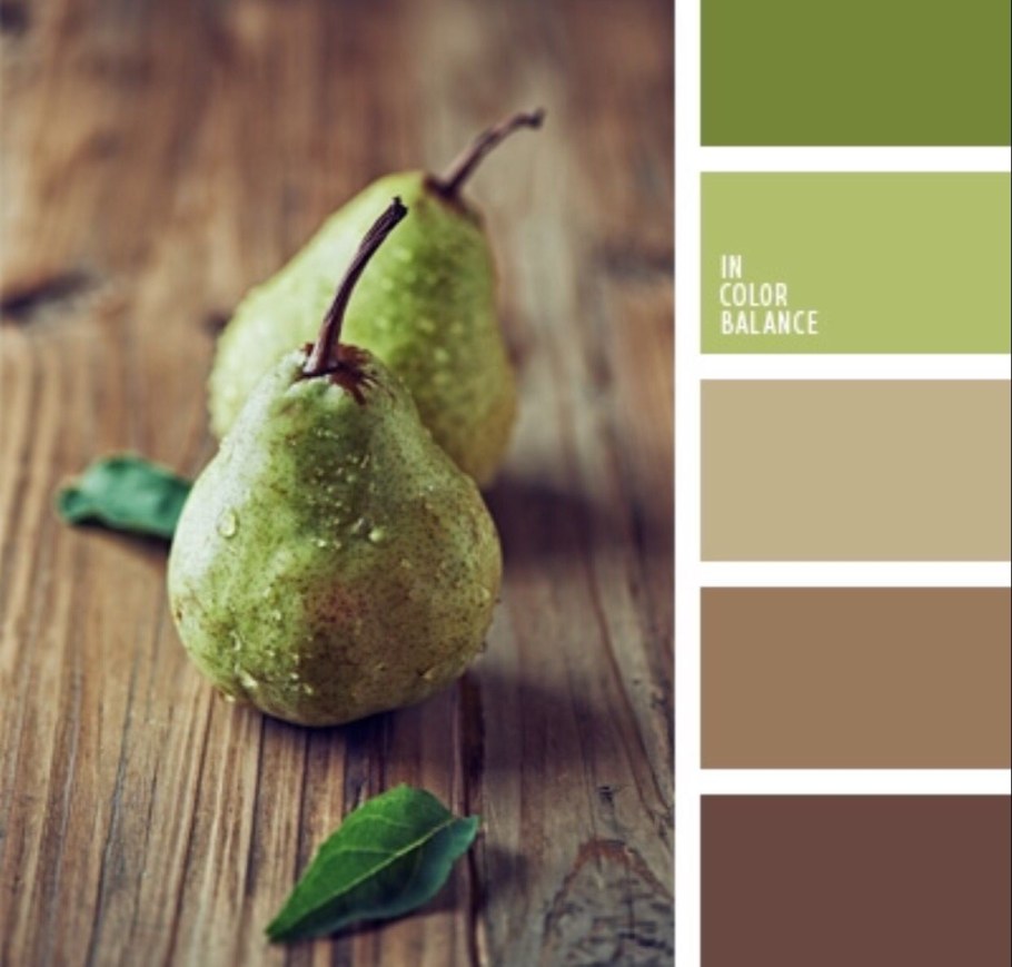 Ин колор баланс оливковый