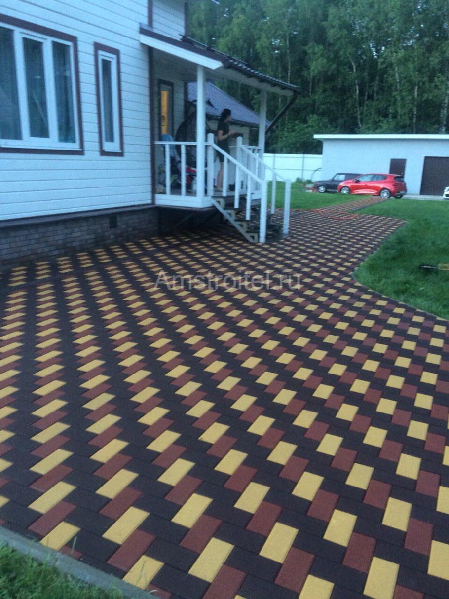 Плитка во двор