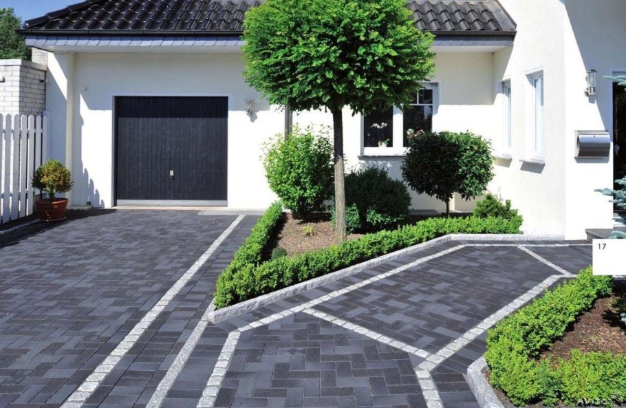 Брусчатка Классико экстерьер двора