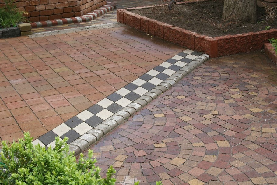 Укладка брусчатки идеи