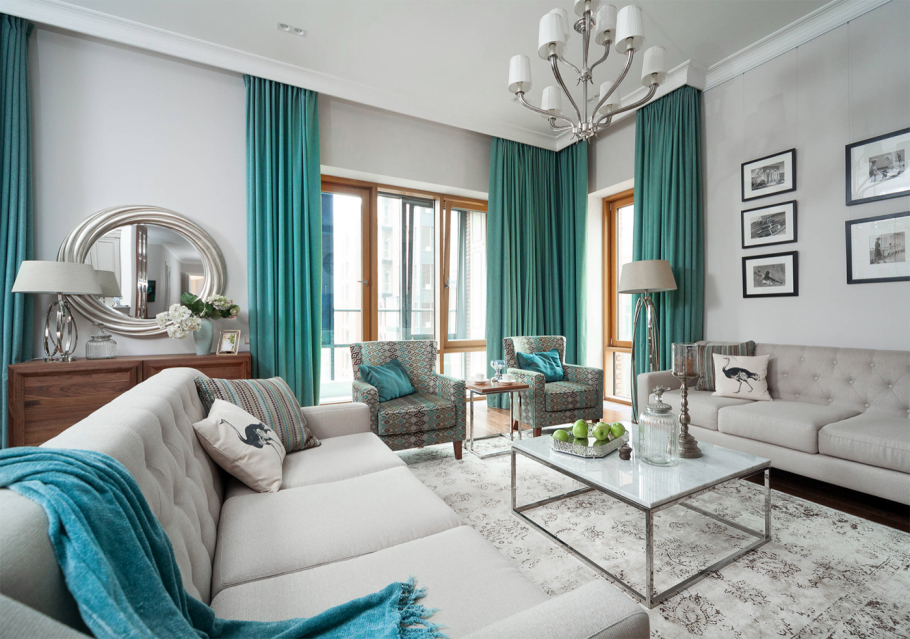 Гостиная Неоклассика Тиффани