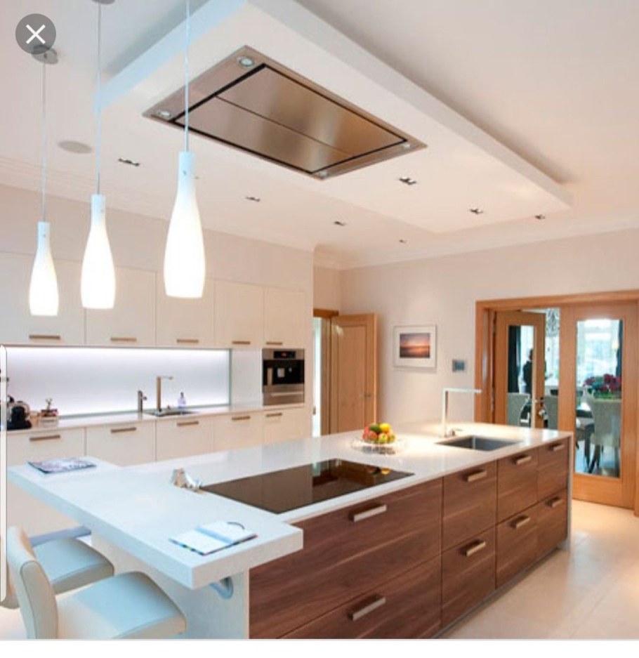 Элика вытяжка островная