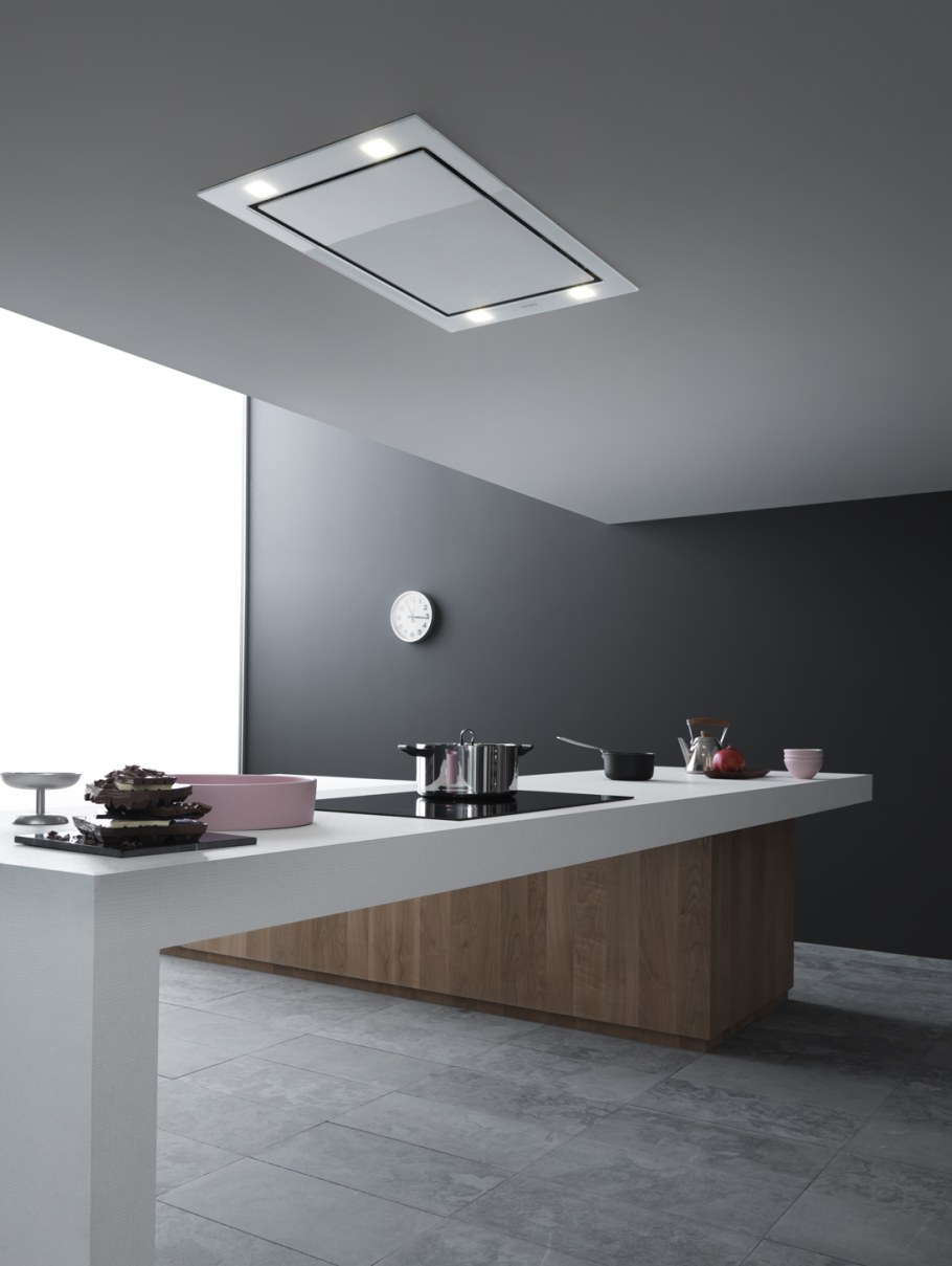 FALMEC Sirio is 90 White Glass