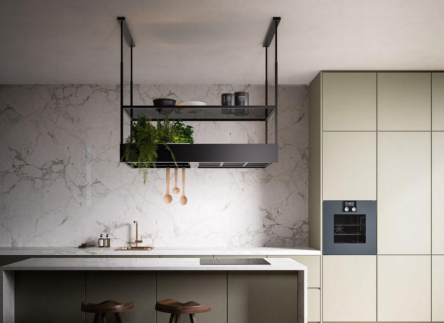 Вытяжки Berbel парящая Skyline Edge