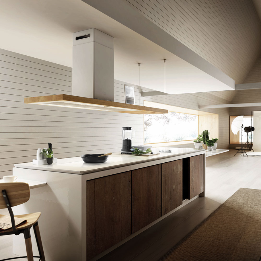 Встраиваемая вытяжка FALMEC Nuvola Isola 140 IX