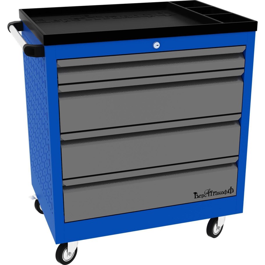 Набор инструментов "Action" в красной тележке, 327 предметов King Tony 934-327mrv