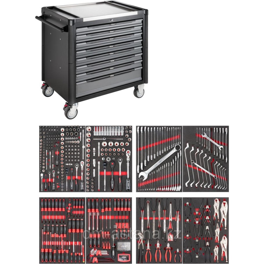 Тележка JTC auto Tools JTC-5021+344 серый