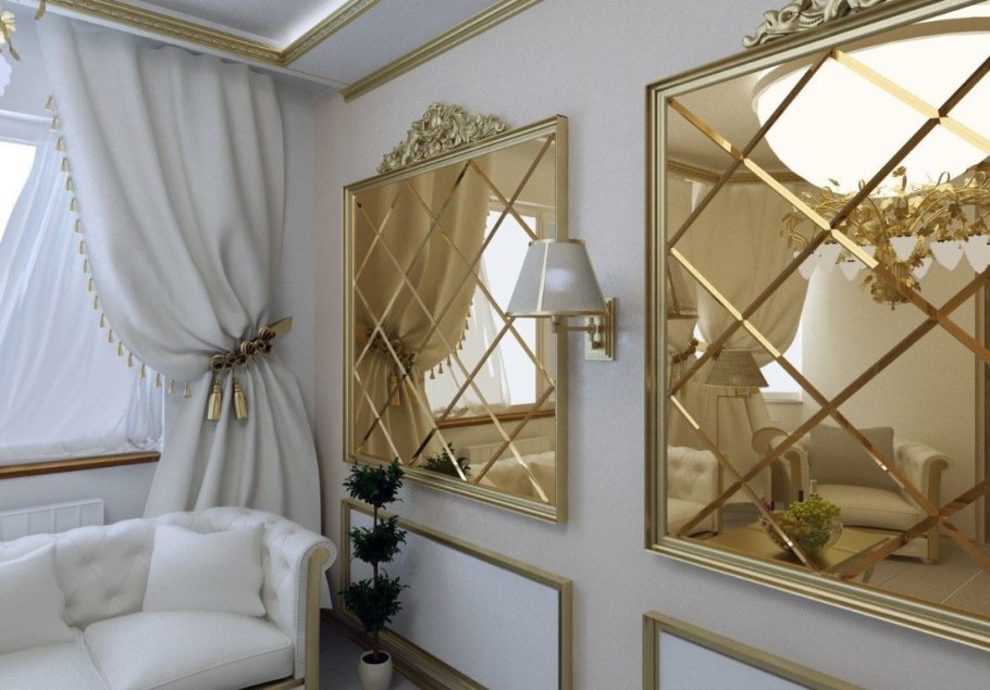 Зеркало с фацетом Неоклассика