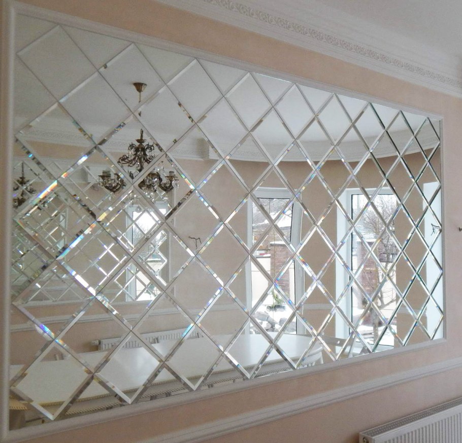 Зеркало Диамант с фацетом