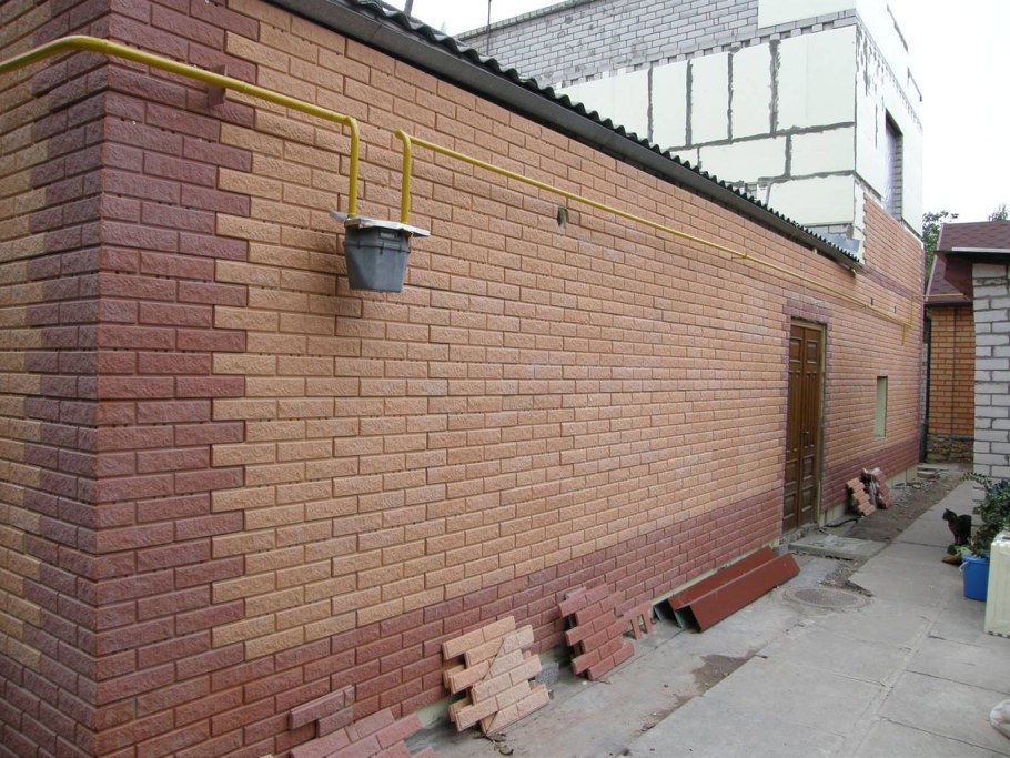 Панели для фасада под кирпич