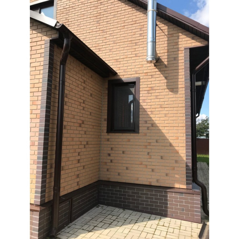 Панель фасадная Docke Berg золотой