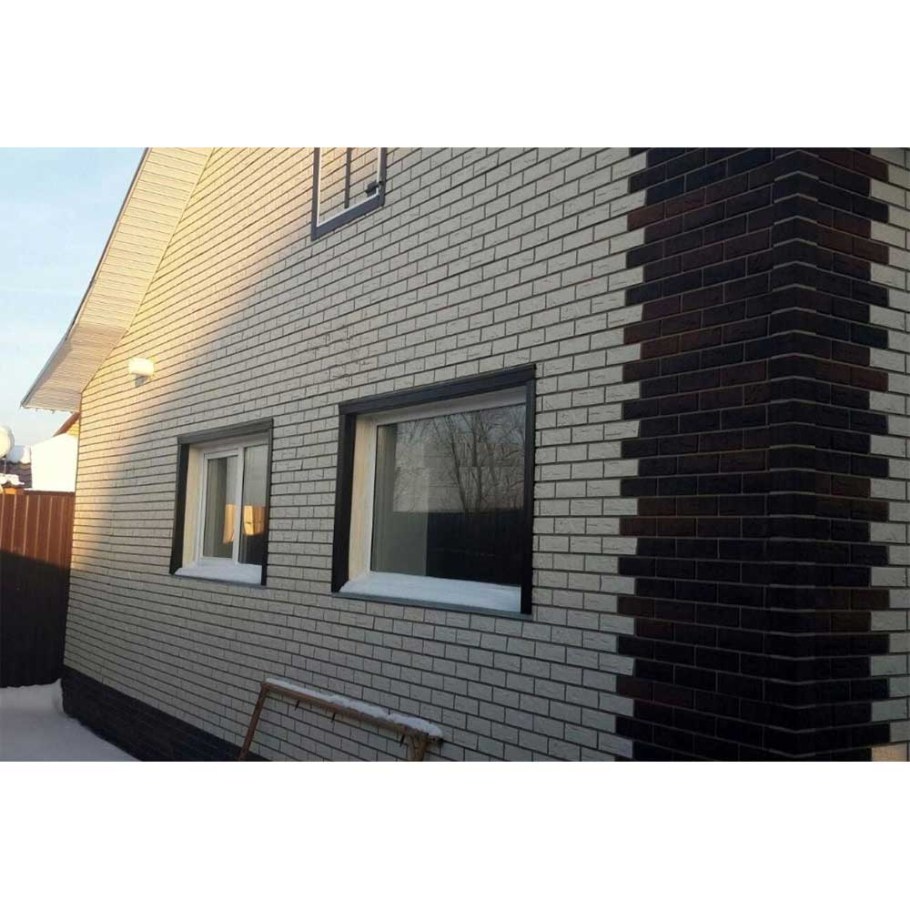 Кирпич клинкерный белый Альта профиль