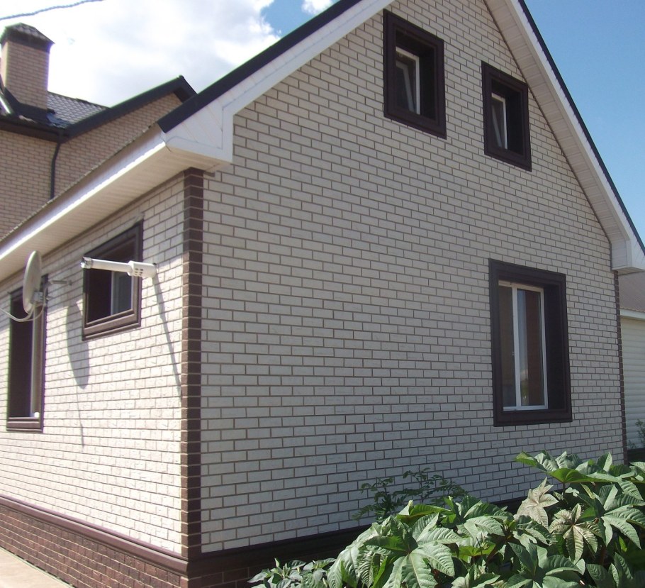 Сайдинг кирпич белый Альта-п