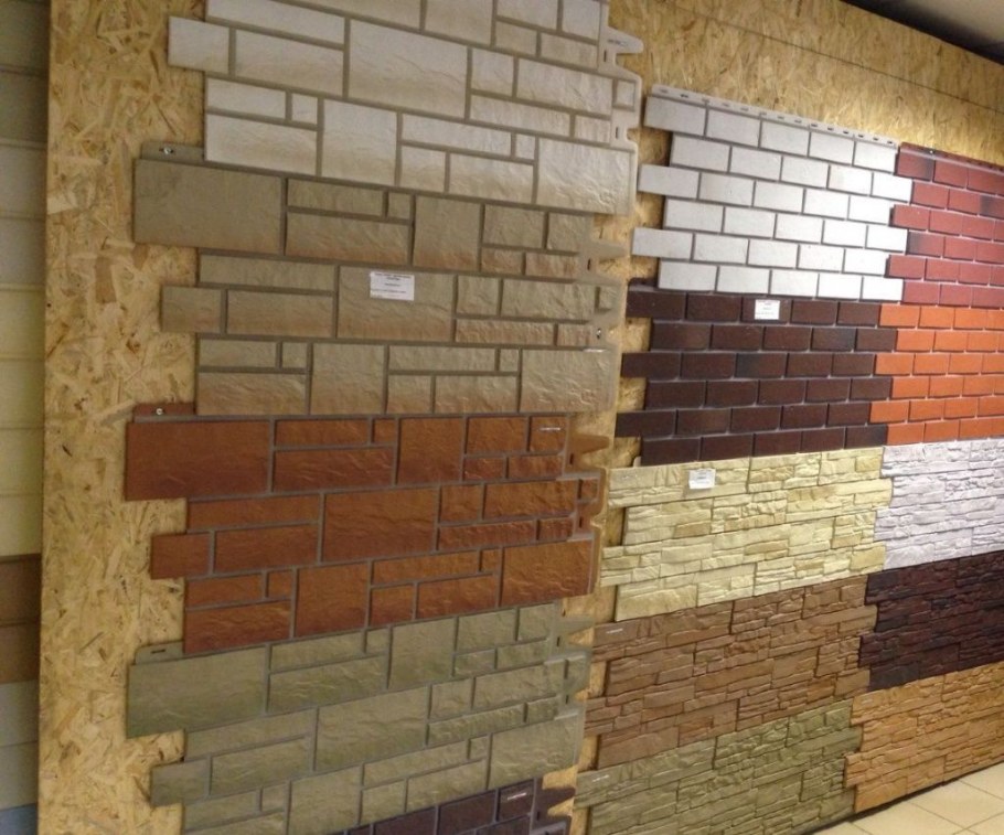 Отделочные материалы для фасадов