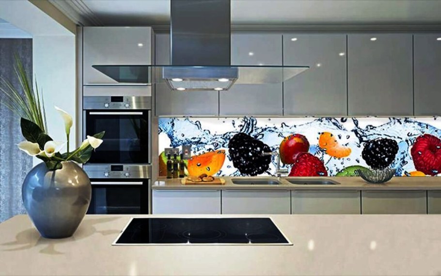 Стекло на фартук для кухни