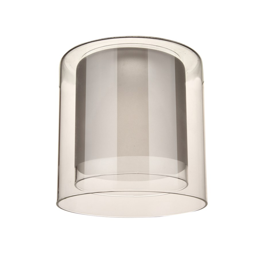 Плафон цилиндр е27 белый матовый