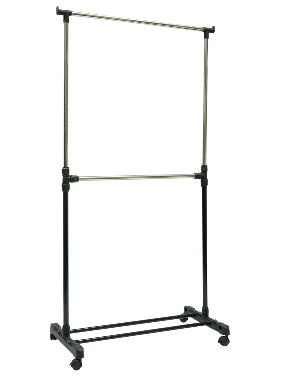 Стойка для одежды Guocai rx0207, серебристый, черный