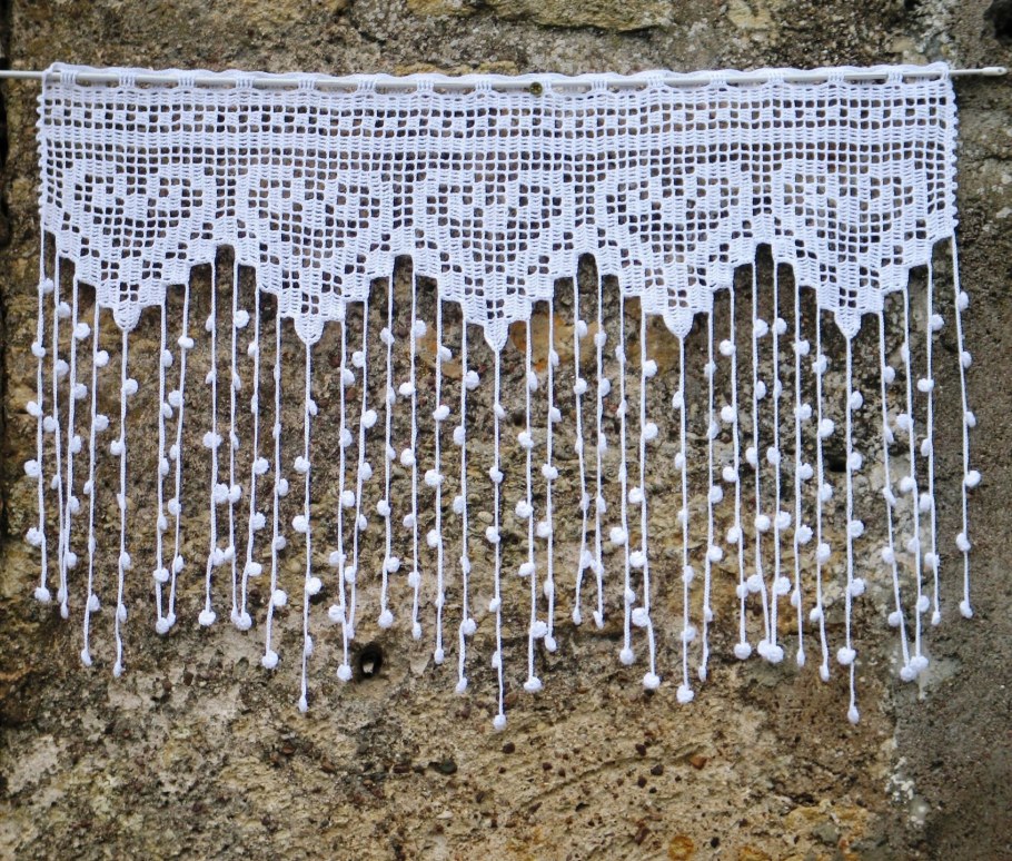 Занавески крючком