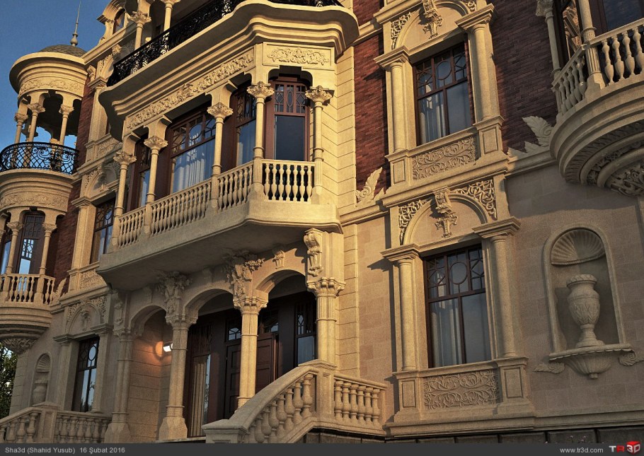 Дом Антика в Баку