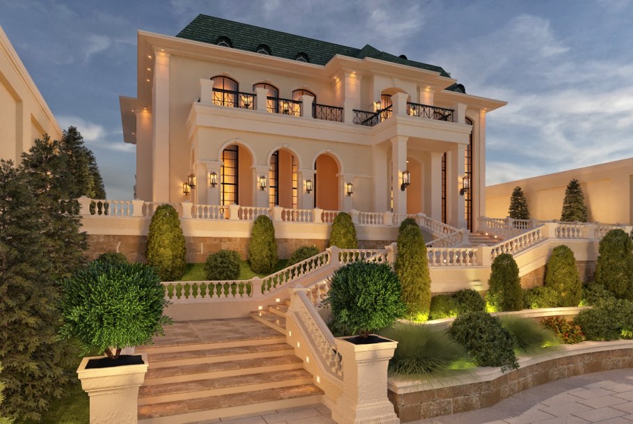 Дом Ильхама Алиева