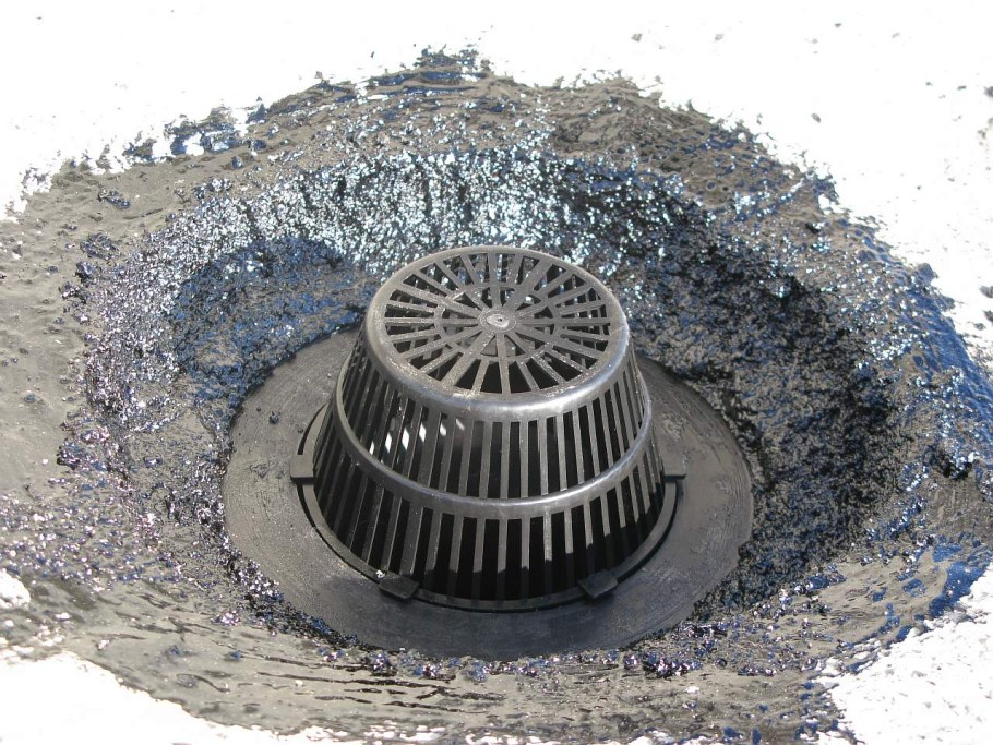 Воронка для ливневой канализации под 110мм трубу