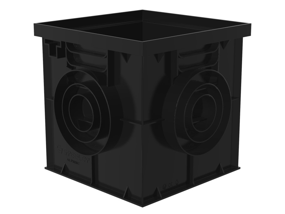 Дождеприемник стилот Steestar пластиковый, 300x300 мм p3030c