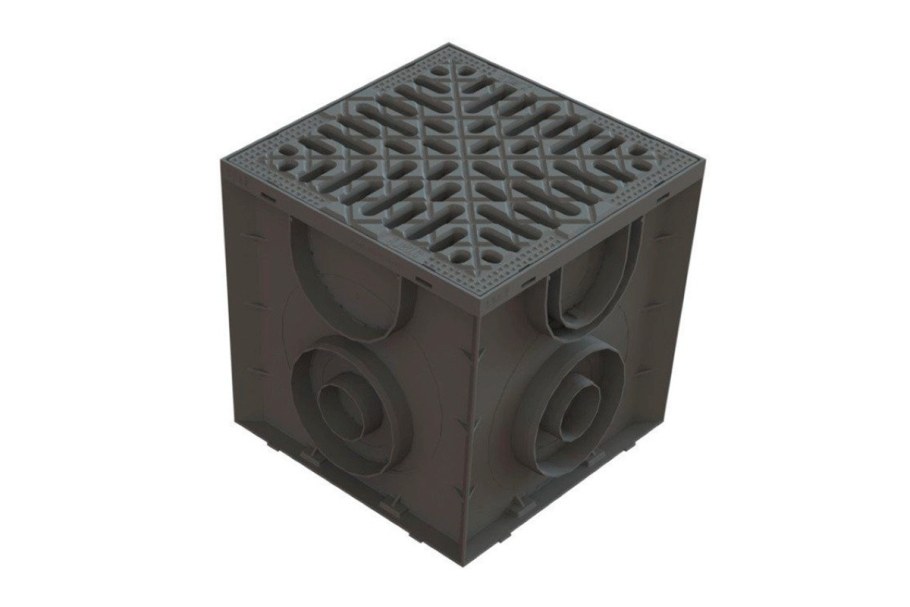 Дождеприемник Спарк ДП 25.25 ПП С решеткой