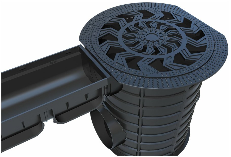 Дождеприемник s'Park пластиковый 250х250 с чугунной решеткой кл. А15