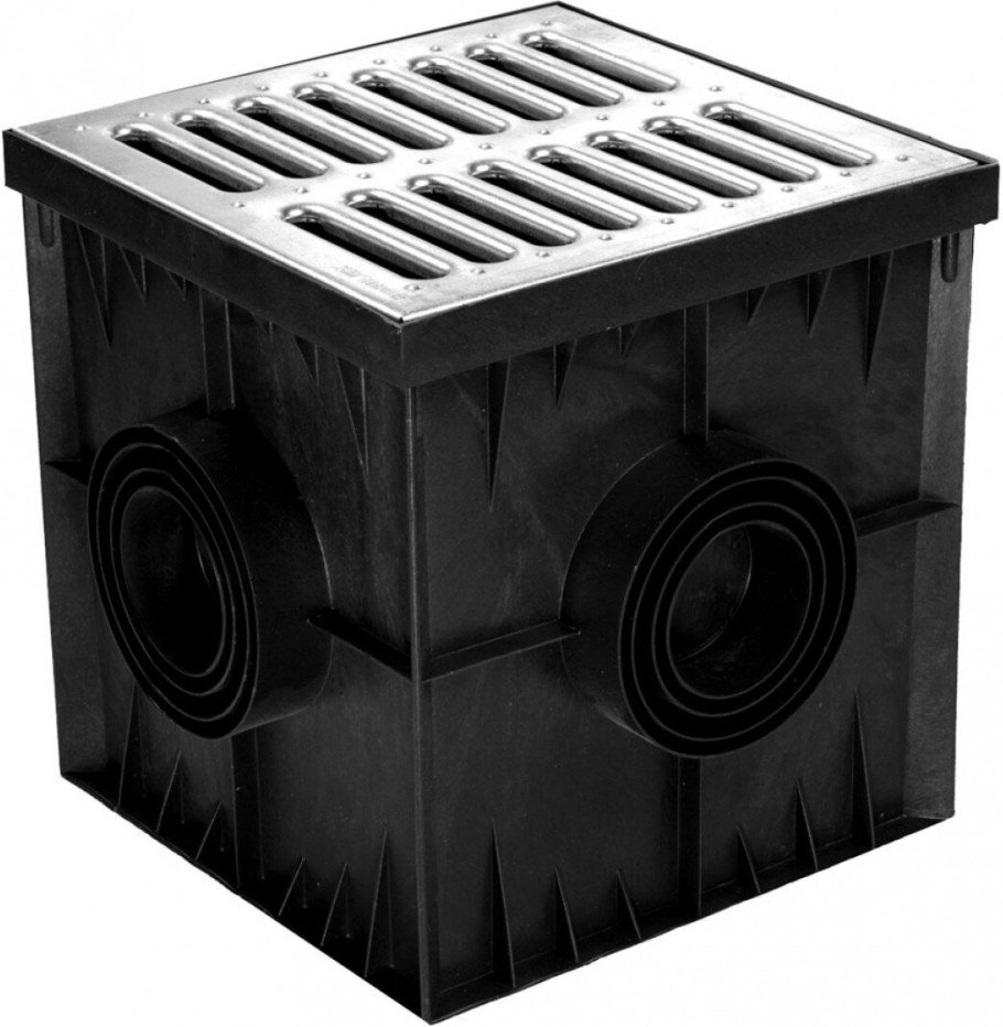 Дождеприемник пластиковый 300х300мм 250кн стилот p3030c