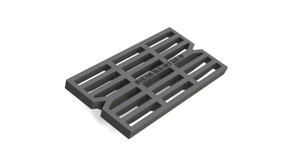 Решетка сливная чугунная для дм 2