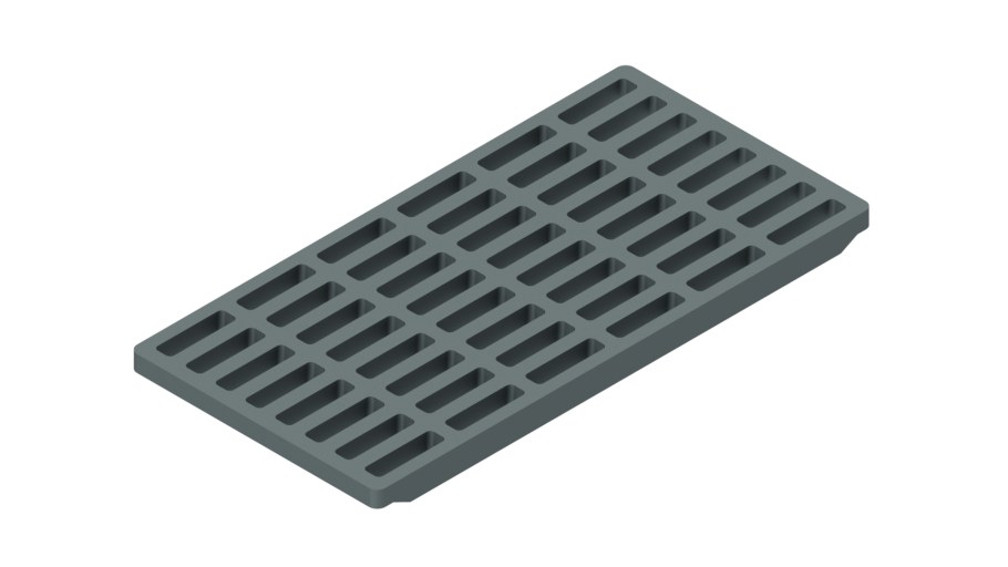 Решетка сливная дождеприемная для дб2 в125 л-РС В решетка