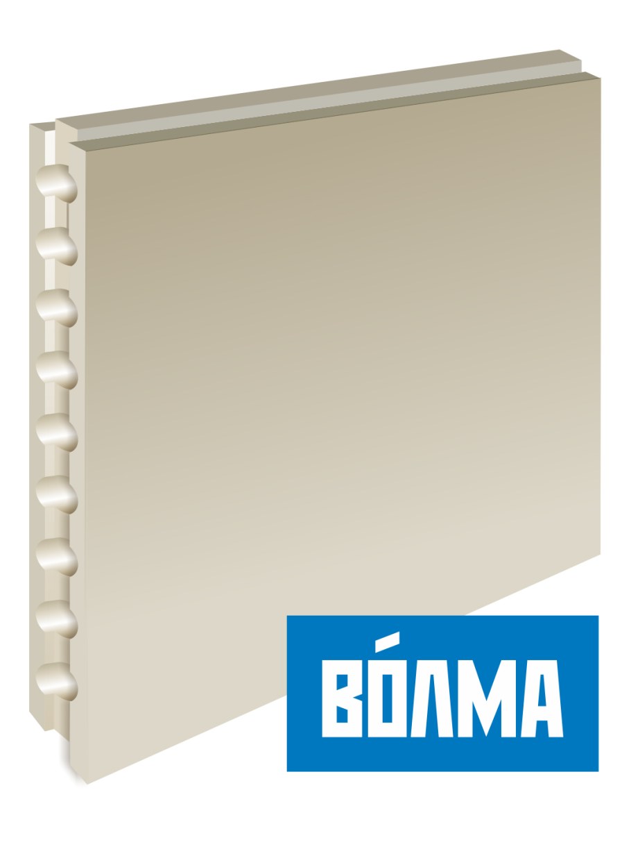 Пазогребневая плита Волма 667х500х100 мм полнотелая влагостойкая