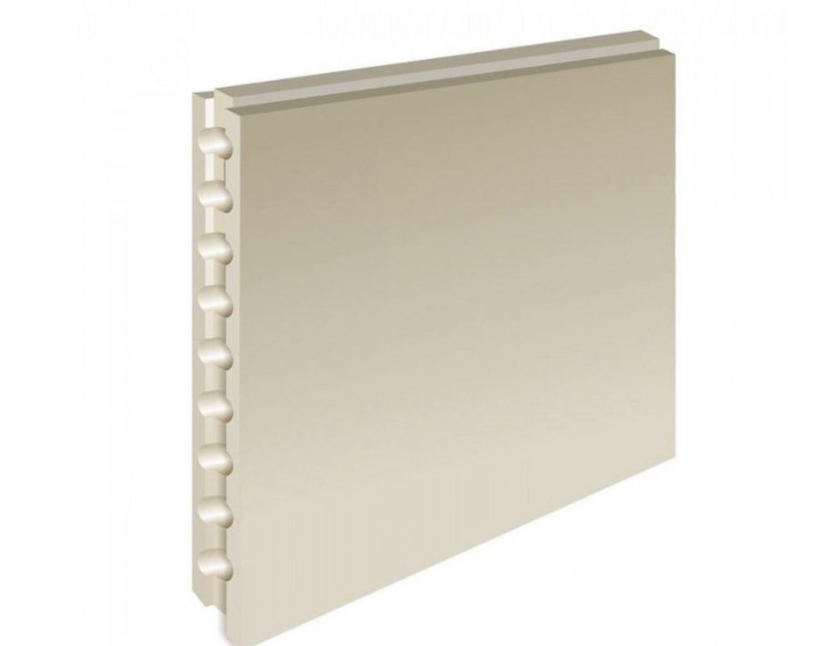 Пазогребневая плита Волма 667х500х80 мм пустотелая