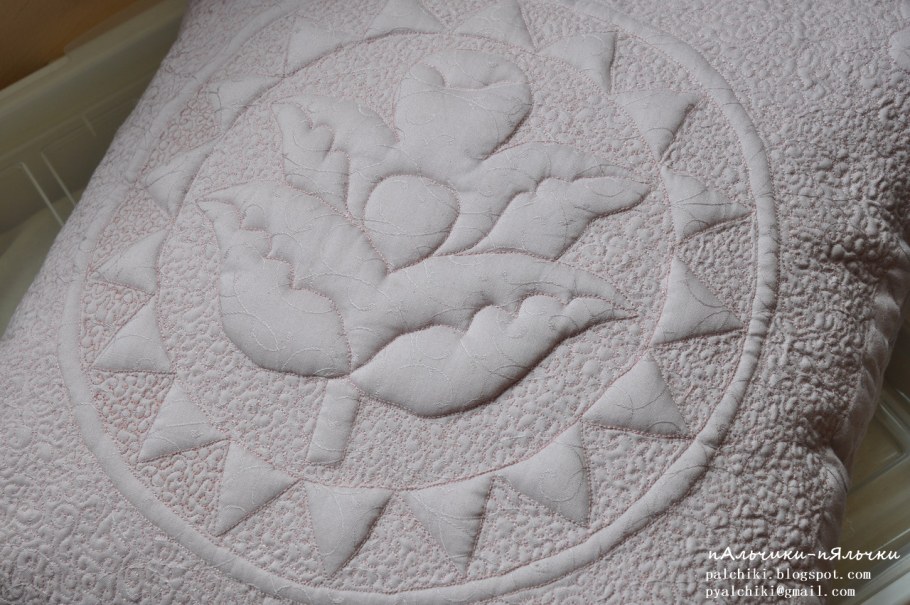 Трапунто по валяльной основе